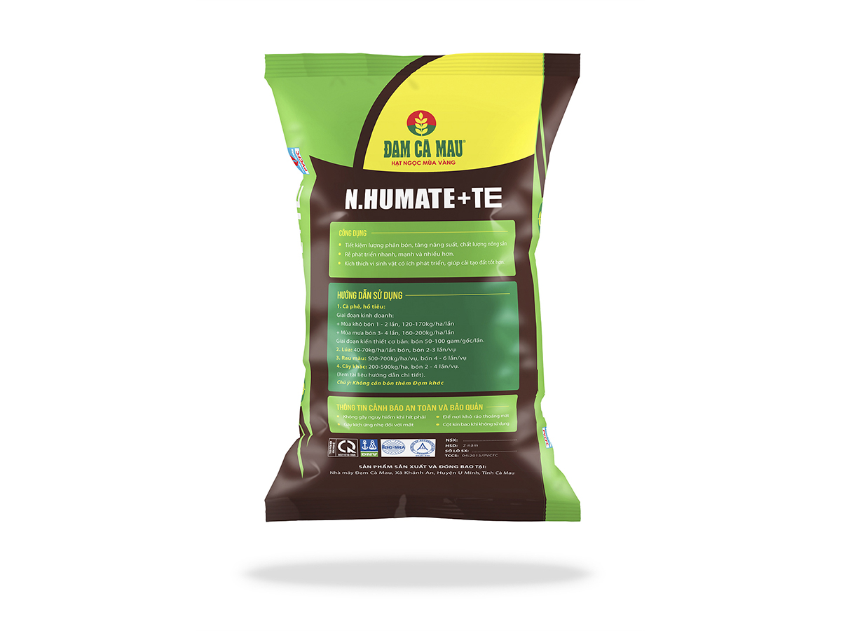 ĐẠM CÀ MAU - Thiết kế hệ thống bao bì sản phẩm mới cho phân bón Đạm Cà Mau